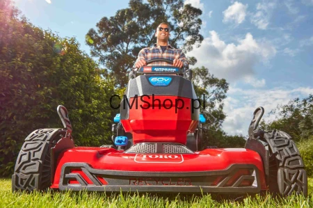 Kosiarka akumulatorowa TORO RECYCLER® 60V 21864 Zestaw z 1 x bateria i 1 x ładowarką | PROMOCJA | Przegląd 0 gratis Uruchomienie | SERWIS|*Transport