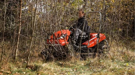 Traktor karczownica Oleo Mac Apache 92 EVO 4X4 Emak | DOSTĘPNA | Transport z uruchomieniem SERWIS | Pokaz maszyny