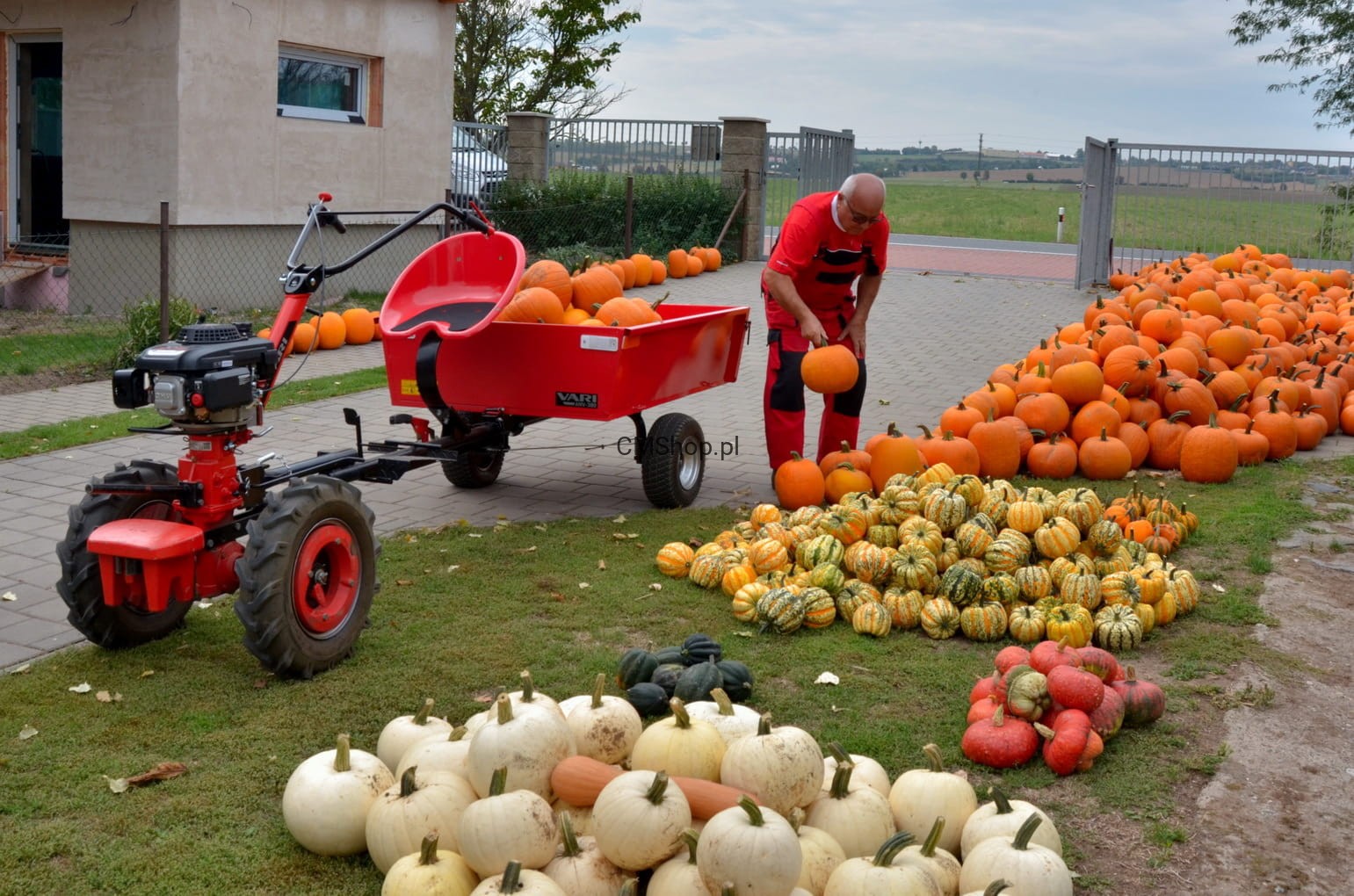 Przyczepa ANV-400 do mikrociągnika VARI // Nowość!!! // Promocja !!! // Autoryzowany Dealer !!!