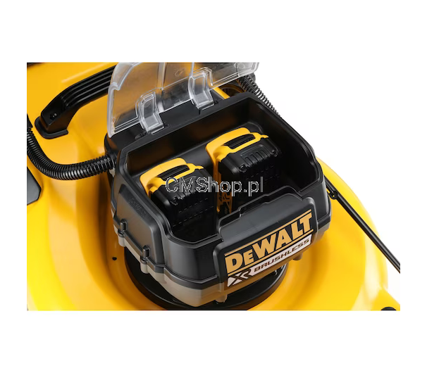 Kosiarka DeWALT DCMW564P2-QW + 2x18V z 2 akumulatorami 2x5Ah i ładowarką 4A