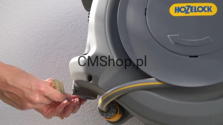 Bęben automatyczny ze zwijaczem Hozelock Auto Reel 20m 2401 + pistolet 2676 // Promocja!!!
