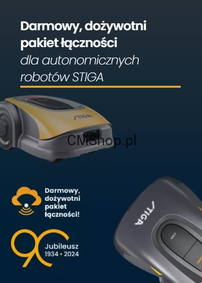 STIGA Autonomiczny Robot koszący STIGA A 1000 (1000 m²) | Darmowy Dożywotni pakiet łączności