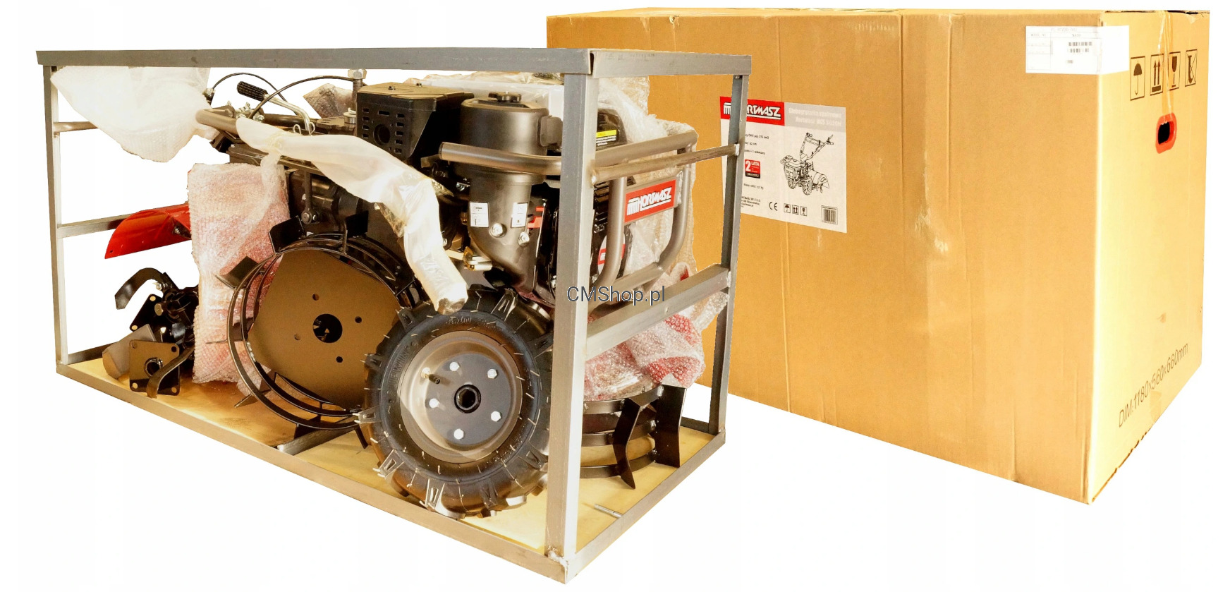 Glebogryzarka Hortmasz HGS X620N + koła i zestaw do orki !! | DOSTĘPNA |Przegląd 0 SERWIS