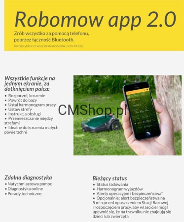 Kosiarka robotyczna Robomow RK1000 PRO | Autoryzowany Dealer