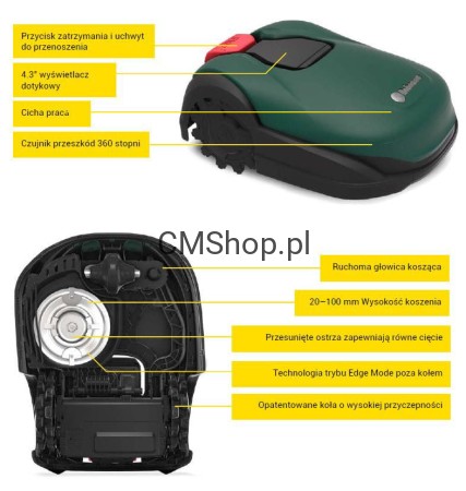 Kosiarka robotyczna Robomow RK4000 PRO | Autoryzowany Dealer