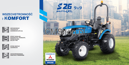 Ciągnik SOLIS 26 4WD 9+9 | Dostępny | Promocja |Autoryzowany Dealer|SERWIS