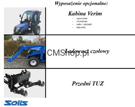 Ciągnik SOLIS 26 4WD | Dostępny od ręki | Promocja |Autoryzowany Dealer