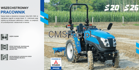 Ciągnik SOLIS 26 4WD | Dostępny od ręki | Promocja |Autoryzowany Dealer