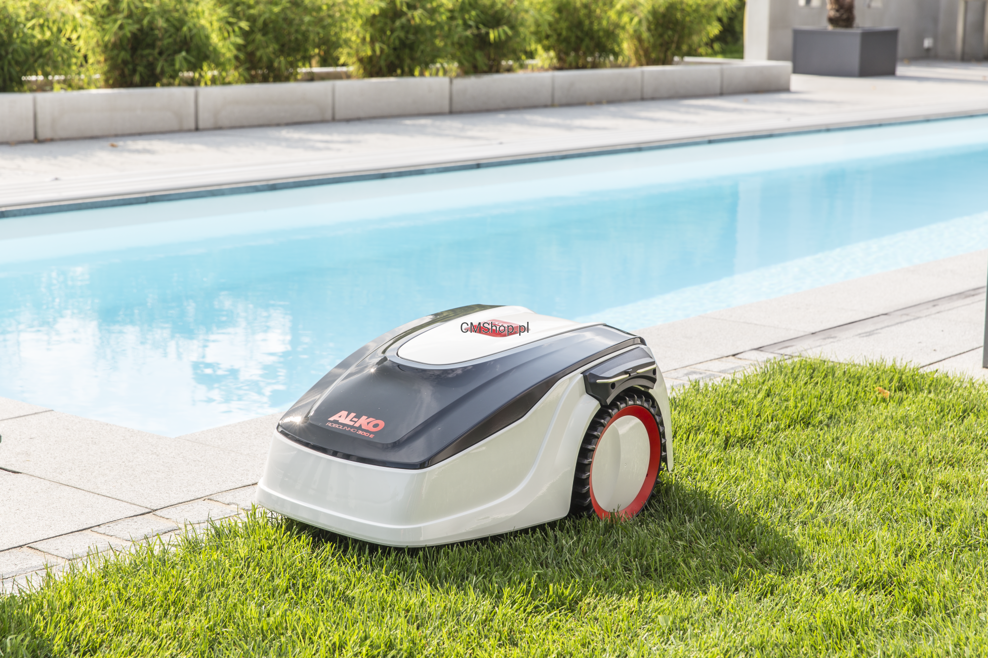 Robot AL-KO Robolinho 300 E (300 m2) + zestaw instalacyjny |DOSTĘPNY OD RĘKI|Gratis montaż w ogrodzie*