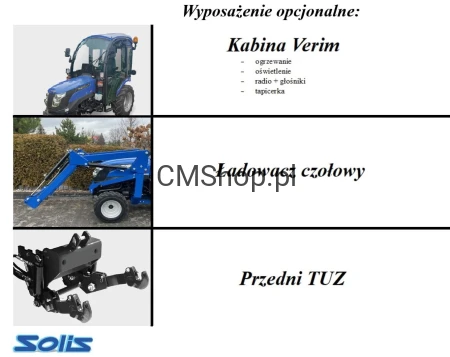 Ciągnik SOLIS 26 4WD HST Limited Black Edition | Dostępny od ręki | Promocja |Autoryzowany Dealer