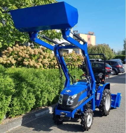 Ciągnik SOLIS 16 4WD 18 KM ze wspomaganiem z ładowaczem i łyżką 120 cm| Dostępny od ręki | Promocja |Autoryzowany Dealer
