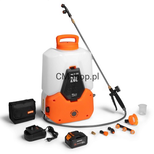 Przejdź do produktu Opryskiwacz akumulatorowy DAEWOO DSA 2021LI SET MIX & SPRAY 20 LITRÓW