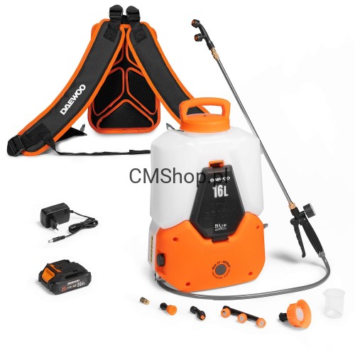 Przejdź do produktu Opryskiwacz akumulatorowy DAEWOO DSA 1621LI SET MIX & SPRAY 16 LITRÓW