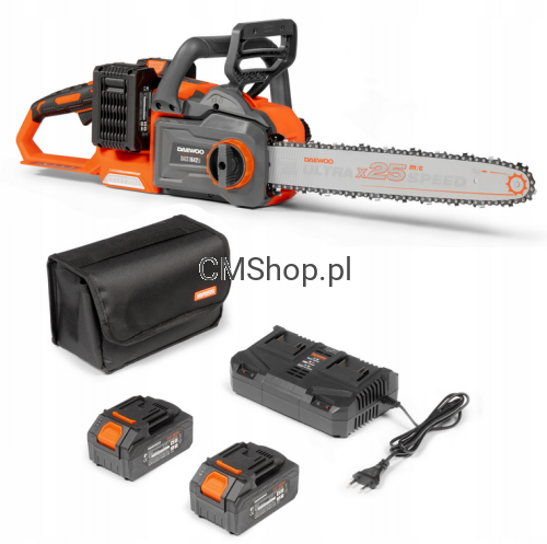 Przejdź do produktu Pilarka akumulatorowa DAEWOO DACS 1642Li + 2 akumulatory + ładowarka