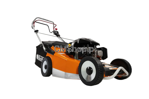 Przejdź do produktu Kosiarka Oleo Mac LUX 55 Alu obudowa Koła stalowe kosz 80 litrów | Gratis Olej