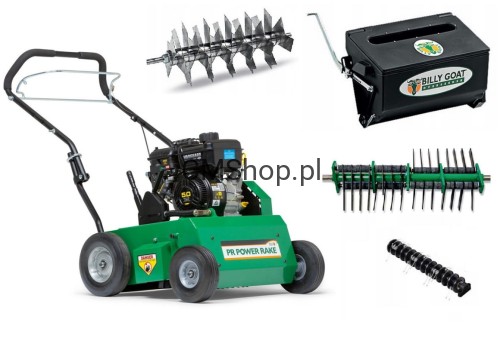 Przejdź do produktu Wertykulator Billy Goat PR551V 51 cm Silnik B&S + Siewnik z koszem + 2 WAŁKI 4W1 gratis olej i transport