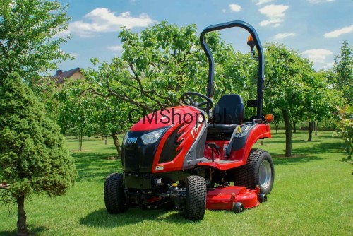 Przejdź do produktu Kosiarka Ciągnik TYM T194HST NC + kosiarka MM54 19 KM Yanmar HST Dostępny