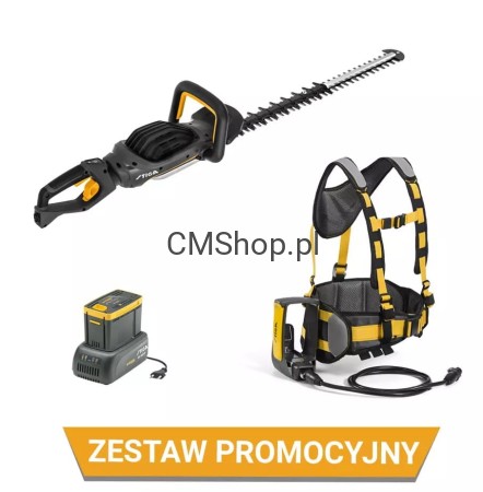 Sekator akumulatorowy STIGA SHT 900 AE + bateria 5Ah + ładowarka + system nośny