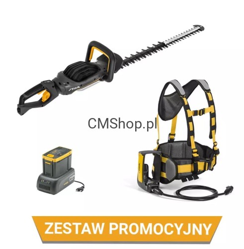 Przejdź do produktu Sekator akumulatorowy STIGA SHT 900 AE + bateria 5Ah + ładowarka + system nośny
