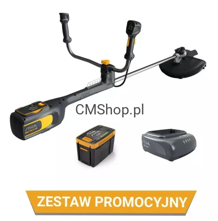 Kosa akumulatorowa STIGA BC 700e B + akumulator E440 + ładowarka EC 415 S |Autoryzowany Dealer