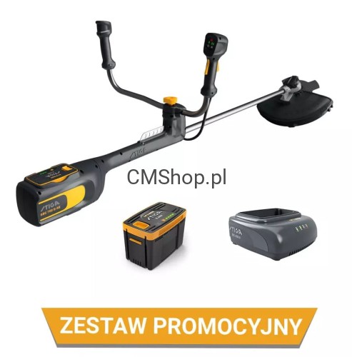 Przejdź do produktu Kosa akumulatorowa STIGA BC 700e B + akumulator E440 + ładowarka EC 415 S |Autoryzowany Dealer