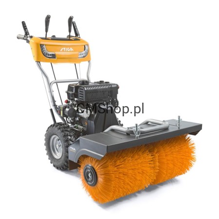 Zamiatarka STIGA SWS 800 GE + reflektory + elektr. Start |DOSTĘPNA OD RĘKI |Przegląd 0