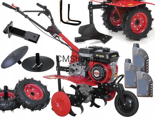 Przejdź do produktu Glebogryzarka Hortmasz HGS 500 + Pług + Koła | Przeglad 0 gratis | Uruchomienie SERWIS