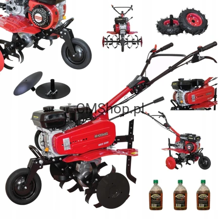 Glebogryzarka Hortmasz HGS 500 + koła gratis | PRZEGLĄD 0 gratis | Uruchomienie Instruktaż SERWIS