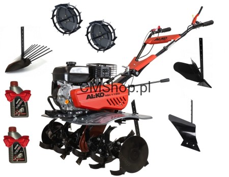 Glebogryzarka AL-KO MH 1150  PREMIUM - zestaw |Przegląd 0 gratis|Transport*|Uruchomienie Instruktaż SERWIS