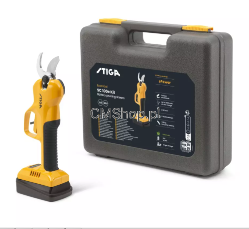Przejdź do produktu Sekator akumulatorowy STIGA SC 100e  + bateria 2 Ah i ładowarka | Autoryzowany Dealer| DOSTĘPNY OD RĘKI