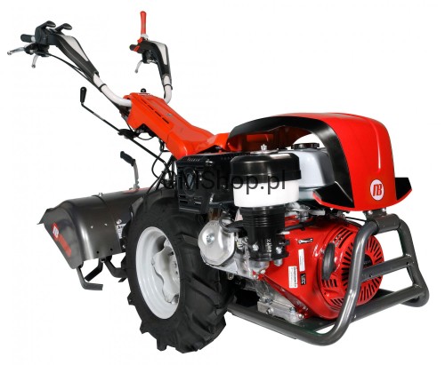 Przejdź do produktu Jednostka napędowa Oleo-Mac/Nibbi MH450/KAM13S GX340 z glebogryzarką 70 cm i kołami