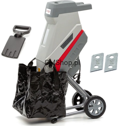 Przejdź do produktu Rozdrabniacz elektryczny IKRA IMH 2500 2500W do 40 mm nożowy system cięcia