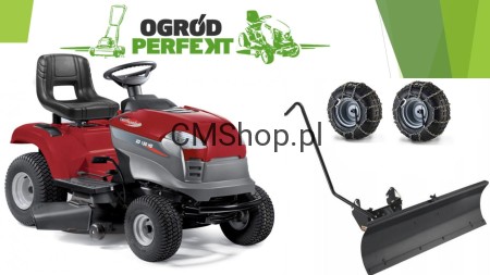 Traktor Castel Garden XD 150 HD z pługiem i łańcuchami Zestaw zimowy | DOSTĘPNY OD RĘKI | Przegląd 0 gratis | RATY 0%* | Transport*