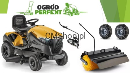 Traktor STIGA Tornado 7108 W z zamiatarką i łańcuchami Zestaw zimowy | DOSTĘPNY OD RĘKI | Przegląd 0 GRATIS | RATY 0%* | Transport*
