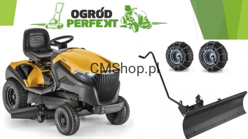 Przejdź do produktu Traktor STIGA Tornado 7108 W z pługiem i łańcuchami Zestaw zimowy | DOSTĘPNY OD RĘKI | Przegląd 0 * | RATY 0%* | Transport*