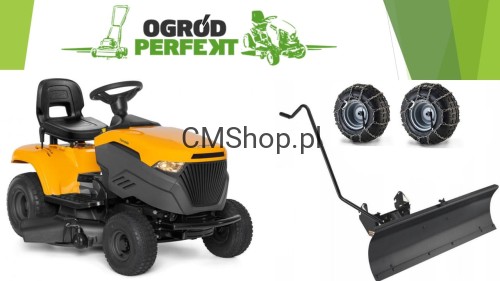 Przejdź do produktu Traktor STIGA Tornado 398 M / 2098 z pługiem i łańcuchami Zestaw zimowy | DOSTĘPNY OD RĘKI | Przegląd 0 gratis | RATY 0%* | Transport*