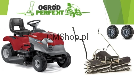 Traktor Castel Garden XD 150 HD z zamiatarką i łańcuchami Zestaw zimowy | DOSTĘPNY OD RĘKI | Przegląd 0 gratis | RATY 0%* | Transport*