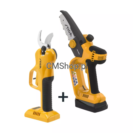 Zestaw  akumulatorowy STIGA SP 100e 2.0 Ah Pilarka + sekator Zestaw |DOSTĘPNY OD RĘKI