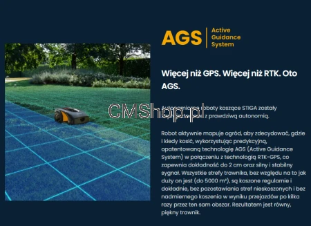 STIGA Autonomiczny Robot koszący Stiga A 10000 (10000 m²) | Autoryzowany Dealer | Darmowy Dożywotni pakiet łączności